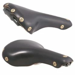 Selle En Cuir Gilles Berthoud Aspin - Noir