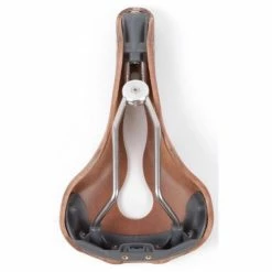 Selle En Cuir Gilles Berthoud Aspin Ouverte - Brun -Cyclisme Soldes Boutique selle en cuir gilles berthoud aspin ouverte brun 2
