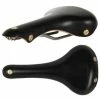 Selle En Cuir Gilles Berthoud Galibier - Noir -Cyclisme Soldes Boutique selle en cuir gilles berthoud galibier noir