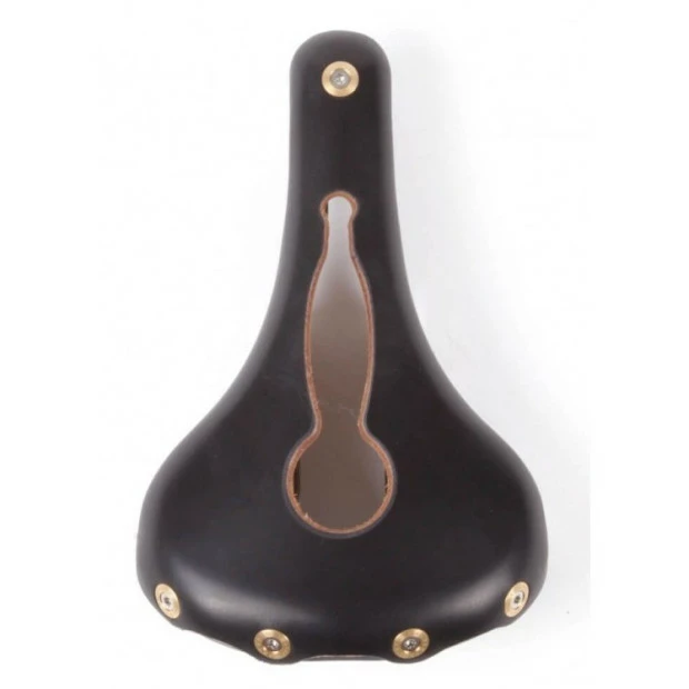 Selle Ouverte Berthoud Agnel Cuir - Noir 6 Selle Ouverte Berthoud Agnel Cuir - Noir – Image 4
