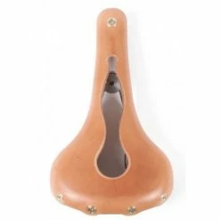 Selle Ouverte Berthoud Aravis Cuir - Naturel -Cyclisme Soldes Boutique selle ouverte berthoud aravis cuir naturel 1 3