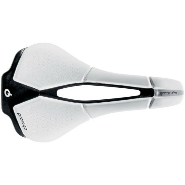 Selle Prologo Scratch M5 PAS Tirox 250x140 Mm Blanc/Noir 3 Selle Prologo Scratch M5 PAS Tirox 250x140 Mm Blanc/Noir