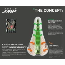 Selle SMP Triathlon T4 - Noir -Cyclisme Soldes Boutique selle smp triathlon t4 246 x 135 mm noir 2