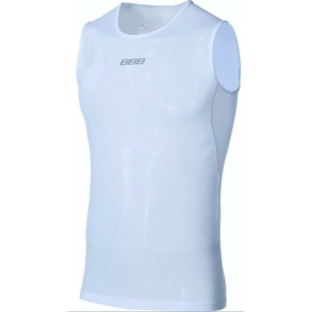 Sous-Maillot Sans Manches BBB MeshLayer Blanc 3 Sous-Maillot Sans Manches BBB MeshLayer Blanc