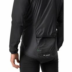 Veste Coupe-vent Vaude Matera Air Jacket - Noir -Cyclisme Soldes Boutique veste coupe vent vaude matera air jacket noir 1 2