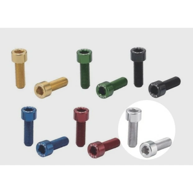 Vis Porte-bidon KCNC - Argent 3 Vis Porte-bidon KCNC - Argent