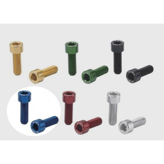 Vis Porte-bidon KCNC - Bleu 3 Vis Porte-bidon KCNC - Bleu